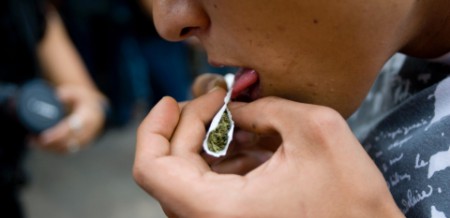 El famoso churro de marihuana. 